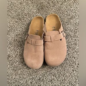 Suede Boston clog Birkenstock